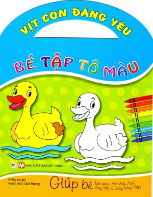 Bé Tập Tô Màu - Vịt Con Đáng Yêu