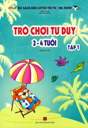 Bộ Sách Rèn Luyện Trí Thông Minh - Trò Chơi Tư Duy 3-4 Tuổi (Tập 1)