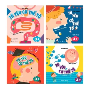 Bộ Sách Tớ Yêu Cơ Thể (Bộ 4 Cuốn)