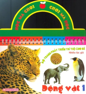 Bộ Tranh Phát Triển Trí Tuệ Cho Bé - Động Vật 1