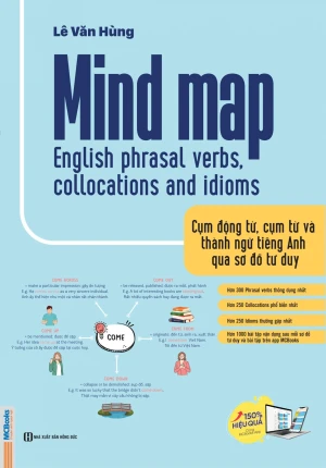 Mind Map English Phrasal verbs, collocations and idioms- Từ vựng Tiếng Anh qua sơ đồ tư duy