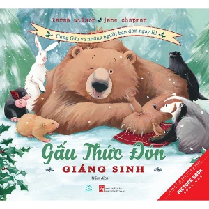 Picture Book Song Ngữ-Gấu Thức Đón Giáng Sinh