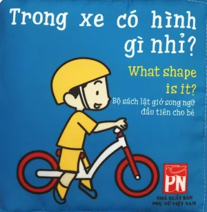 Sách vải lật giở song ngữ-Trong xe có hình gì nhỉ?