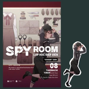 SPY ROOM - Lớp Học Điệp Viên - Tập 8 - Sougen Sara - Tặng Kèm Bookmark