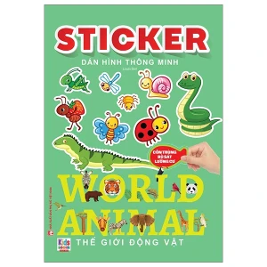 Sticker - Thế Giới Động Vật - Côn Trùng Bò Sát Lưỡng Cư