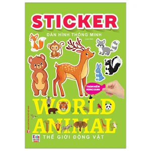 Sticker - Thế Giới Động Vật - Thám Hiểm Rừng Xanh