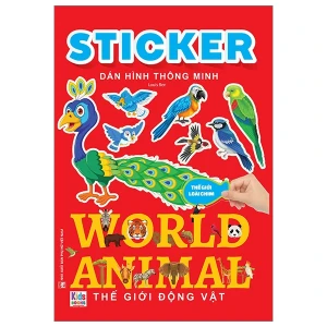 Sticker - Thế Giới Động Vật - Thế Giới Loài Chim
