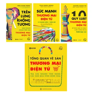 Trọn Bộ 4 Quyển Sách Trên Lưng Khổng Tượng - Kinh Doanh Online Trên Sàn Thương Mại Điện Tử