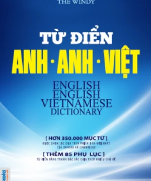 Từ điển Anh - Anh - Việt (bìa mềm xanh đen - 198k)