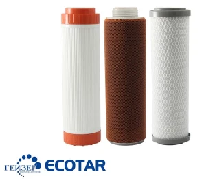 Bộ 3 lõi lọc nước nano thay thế máy Geyser Ecotar 5