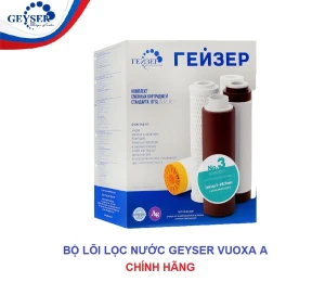 Bộ lõi lọc nano Geyser Vuoxa A - Lõi lọc nhập khẩu Châu Âu