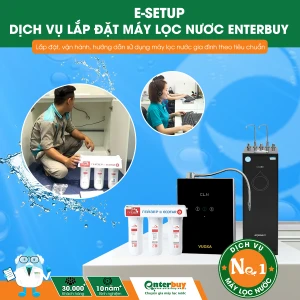 Dịch vụ lắp đặt máy lọc nước Enterbuy E-Setup