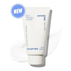 Sữa Dưỡng Chăm Sóc Da Mụn, Da Dầu Innisfree Bija Trouble Lotion 100ml - Jeju Cosmetics