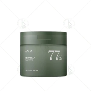 Bông Tẩy Da Chết Làm Dịu Da Toner Pad Anua Heartleaf 77% Clear Pad 160mL (70 miếng)