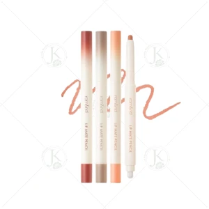 Chì Kẻ Viền Môi Nhung Lì, Lâu Trôi, Thiết Kế 2 Đầu Romand Lip Mate Pencil 0.5g
