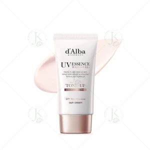 (HỒNG) Kem Chống Nắng Nâng Tone Tự Nhiên d'Alba Waterfull TONE UP PINK Correcting Sun Cream SPF50 PA