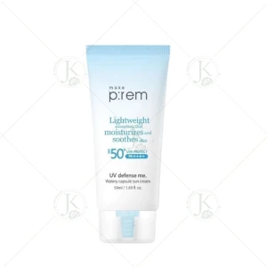 Kem Chống Nắng Cấp ẩm Make P:rem UV Defense Me Watery Capsule Sun Cream SPF50 PA 50ml