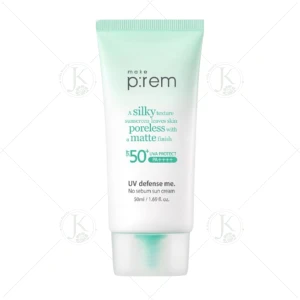 Kem Chống Nắng Nâng Tone, Kiềm Dầu Make P:rem UV Defense Me No Sebum Sun Cream SPF50 PA 50ml (XANH LÁ)