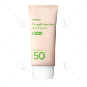 Kem Chống Nắng Nâng Tone Tự Nhiên, Kiềm Dầu Manyo Foundation Free Sun Cream SPF50 PA 50ml