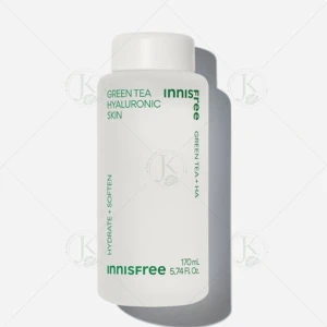 (MẪU 2023) Nước Hoa Hồng Cấp ẩm, Phục hồi da Innisfree Green Tea Hyaluronic Skin 170ml