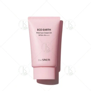 (Mẫu mới) Kem chống nắng The Saem Eco Earth Power Pink Sun Cream EX SPF50 /PA 50ml
