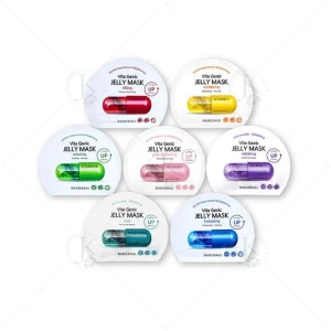 (Mẫu mới) Mặt nạ giấy cấp ẩm, dịu da Banobagi Vita Genic Jelly Mask 30g (1 miếng)