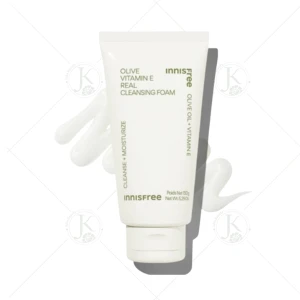 (NEW) Sữa Rửa Mặt Dưỡng ẩm sâu Innisfree Olive Vitamin E Real Cleansing Foam 150g