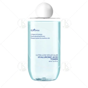 Nước Hoa Hồng Cấp Nước Chuyên Sâu Isntree Ultra Low Molecular Hyaluronic Acid Toner 300ml