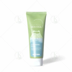 (SALE HSD 10/2026) Sữa Rửa Mặt Rau Má Tạo Bọt Dịu Nhẹ PrettySkin The Pure Jeju Cica Cleansing Foam 150ml