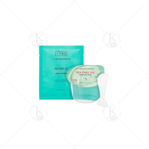 (SALE LỖ HSD 7/26) Mặt Nạ Dẻo Dịu Da Bring Green Tea Tree Cica Modeling Pack 28g