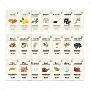 (SALE) Mặt Nạ Dưỡng Da Cấp ẩm Toàn Diện PrettySkin Total Solution Essential Sheet Mask 23g