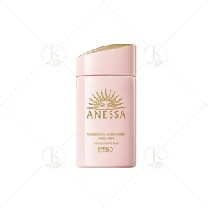 Sữa Chống Nắng Dịu Nhẹ Anessa Perfect UV Sunscreen Mild Milk For Sensitive Skin SPF50 PA 60ml