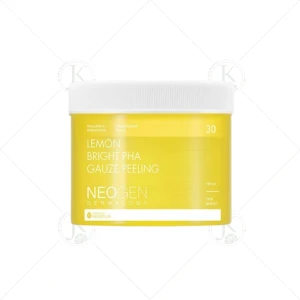 Toner Pad Tẩy Da Chết, Dưỡng Sáng Da Neogen Lemon Bright PHA Gauze Peeling 190ml (30 Miếng)