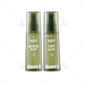 Xịt Khóa Nền Glamrr Q Vegan Super Stay Makeup Fixer (2 DÒNG)
