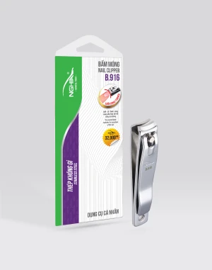Bấm móng tay Kềm Nghĩa thép chuyên dụng lưỡi cong loại lớn B.916
