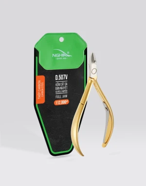 Kềm cắt da Kềm Nghĩa thép chuyên dụng mạ vàng D.507V