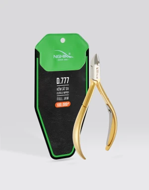 Kềm cắt da Kềm Nghĩa thép chuyên dụng mạ vàng D.777