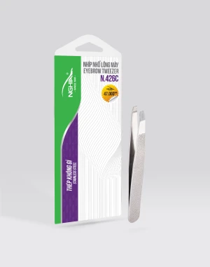 Nhíp hoa văn đồng xu N.426C