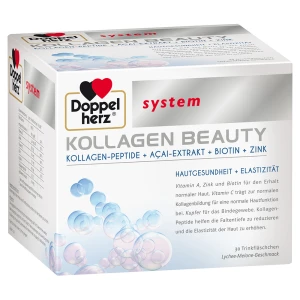 Collagen thủy phân Doppelherz system KOLLAGEN BEAUTY làm đẹp da, 30x25ml