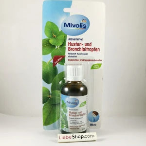 Dầu khuynh diệp Mivolis Husten- und Bronchialtropfen, 50 ml