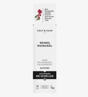 Dầu thầu dầu hữu cơ nguyên chất Dr. Scheller Reines Rizinusöl, 30 ml