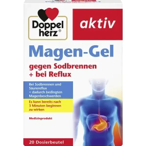 Doppelherz Magen-Gel chống ợ nóng, trào ngược dạ dày, 20 gói