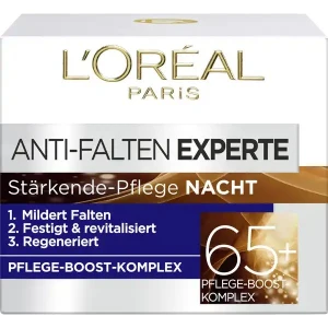 Kem dưỡng da Loreal Nachtcreme Anti-Falten Experte 65+ mờ nám giảm nếp nhăn ban đêm
