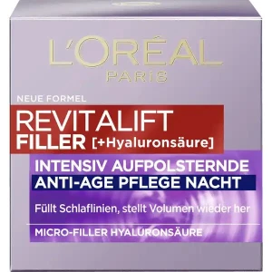 Kem dưỡng da Loreal Revitalift Filler NACHT chống lão hóa, giảm nhăn ban đêm, 50ml