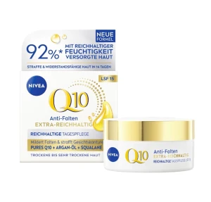 Kem dưỡng da Nivea Q10 Anti-Falten Extra Reichhaltige Tagespflege ban ngày cho da rất khô, 50ml
