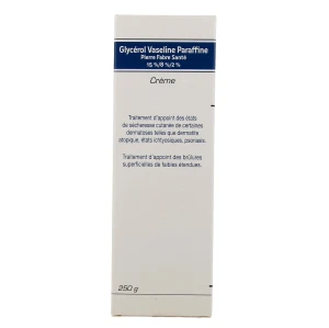Kem nẻ Glycerol Vaseline Paraffine trị khô da, 250g