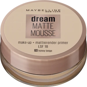 Maybelline Dream Matte Mousse Make-up 26 Honey Beige - lớp nền hoàn hảo