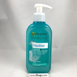 SALE Sữa rửa mặt trị mụn Garnier Hautklar Tägliches Anti-Pickel Waschgel, 200ml