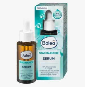 Serum Balea Niacinamide - huyết thanh kiềm dầu, thu nhỏ lỗ chân lông, 30ml