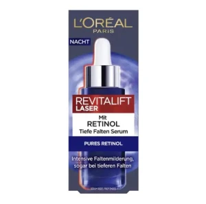 Serum Loreal Revitalift Laser Retinol Serum Nacht chống lão hóa, giảm nếp nhăn, săn chắc da, 30ml